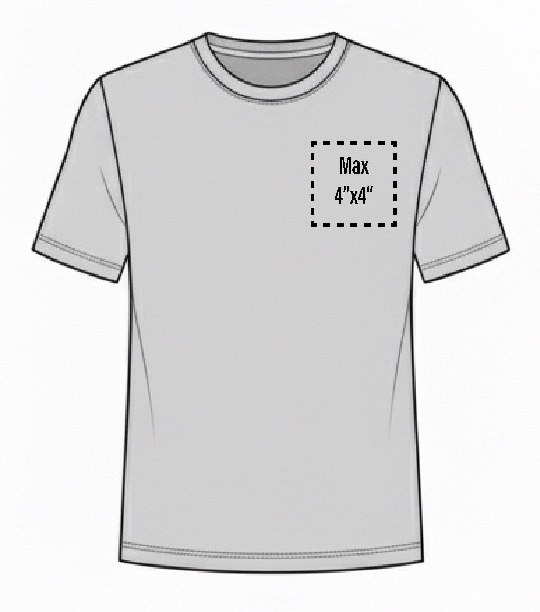 DTF Add-On: Chest Print: Left