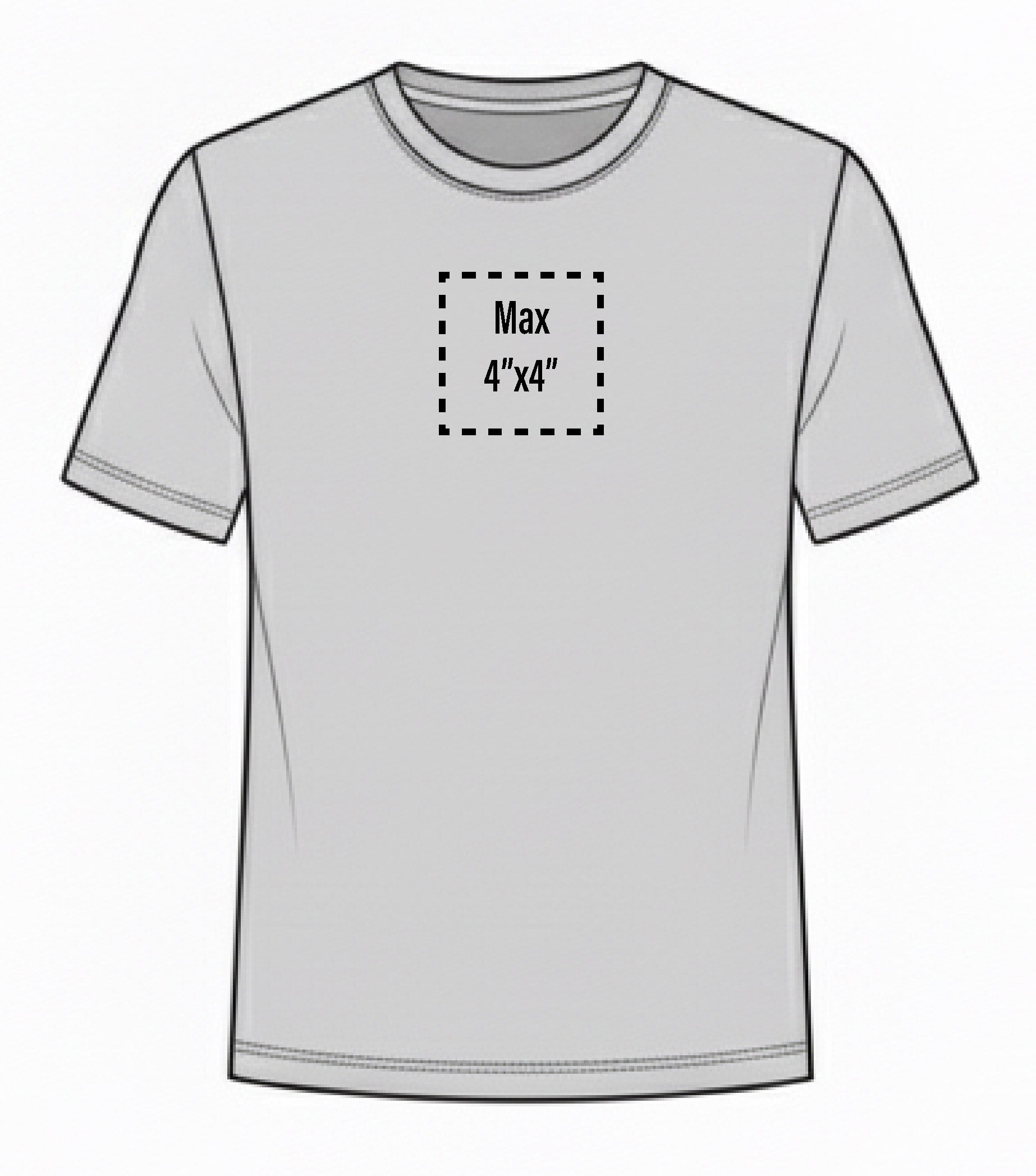 DTF Add-On: Chest Print: Central