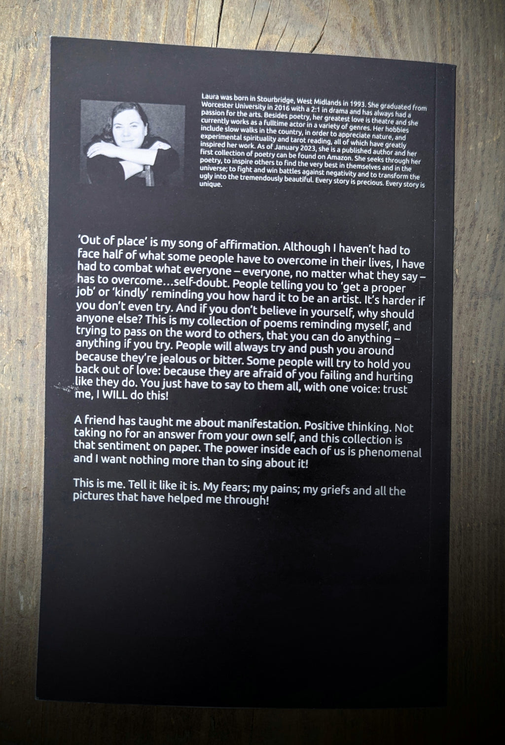 Out of Place. A selection of poems