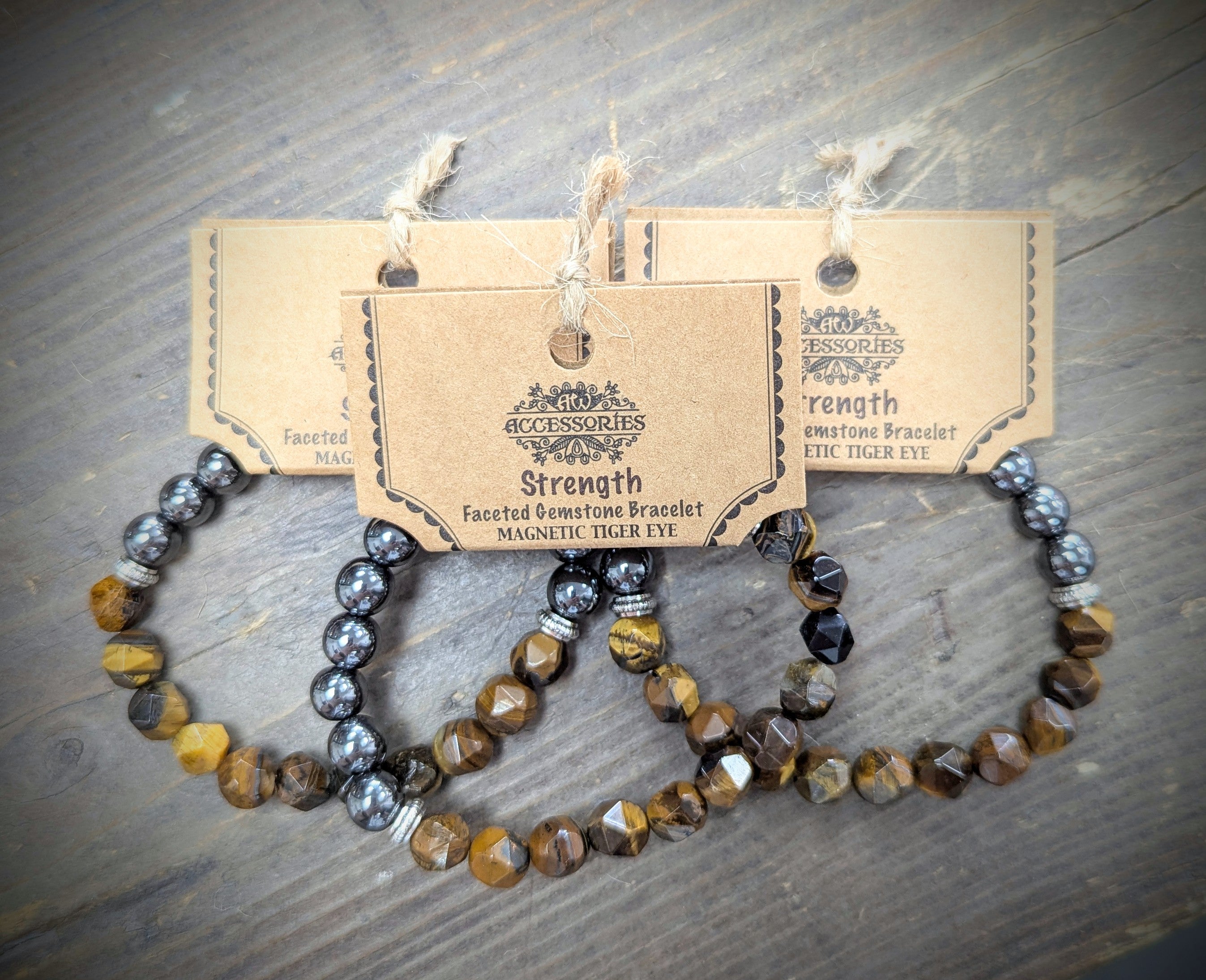 Magnetic Tiger Eye Bracelet